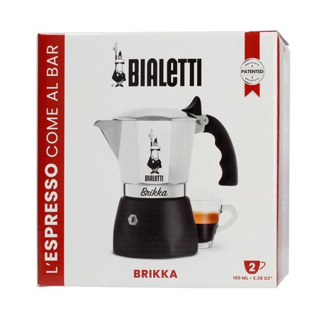 Bialetti Brikka 2020 kotyogós kávéfőző 2 személyes doboz